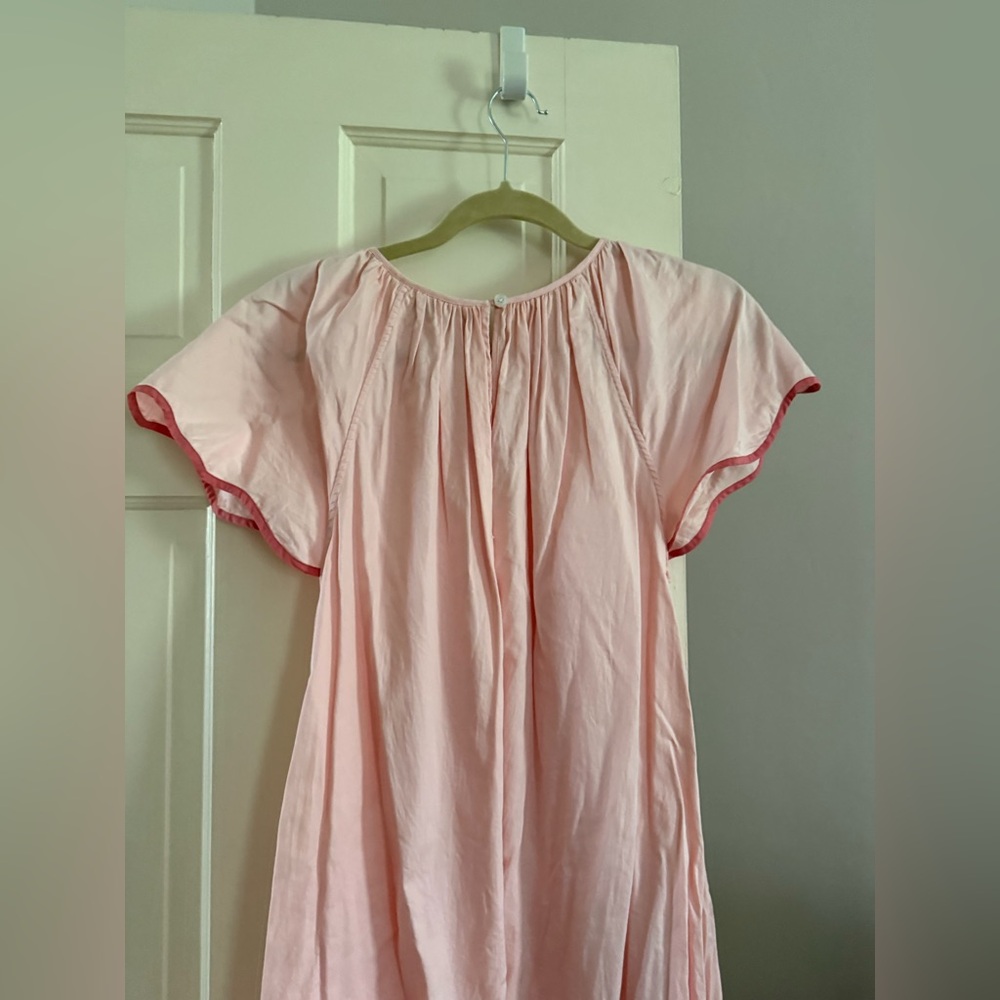 Light coral Flutter Sleeve Women’s Dress